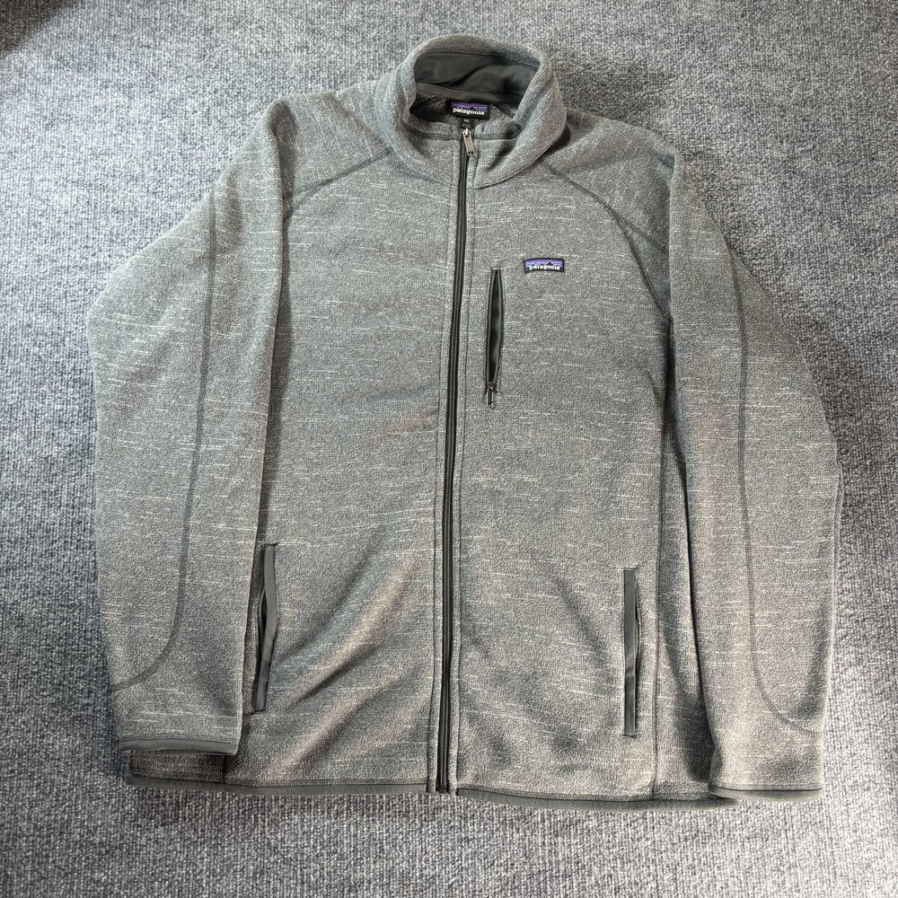 Patagonia Better Sweater Jacket Mens 2XL Gray Fleece‎ Full Zip Hiking Outdoor